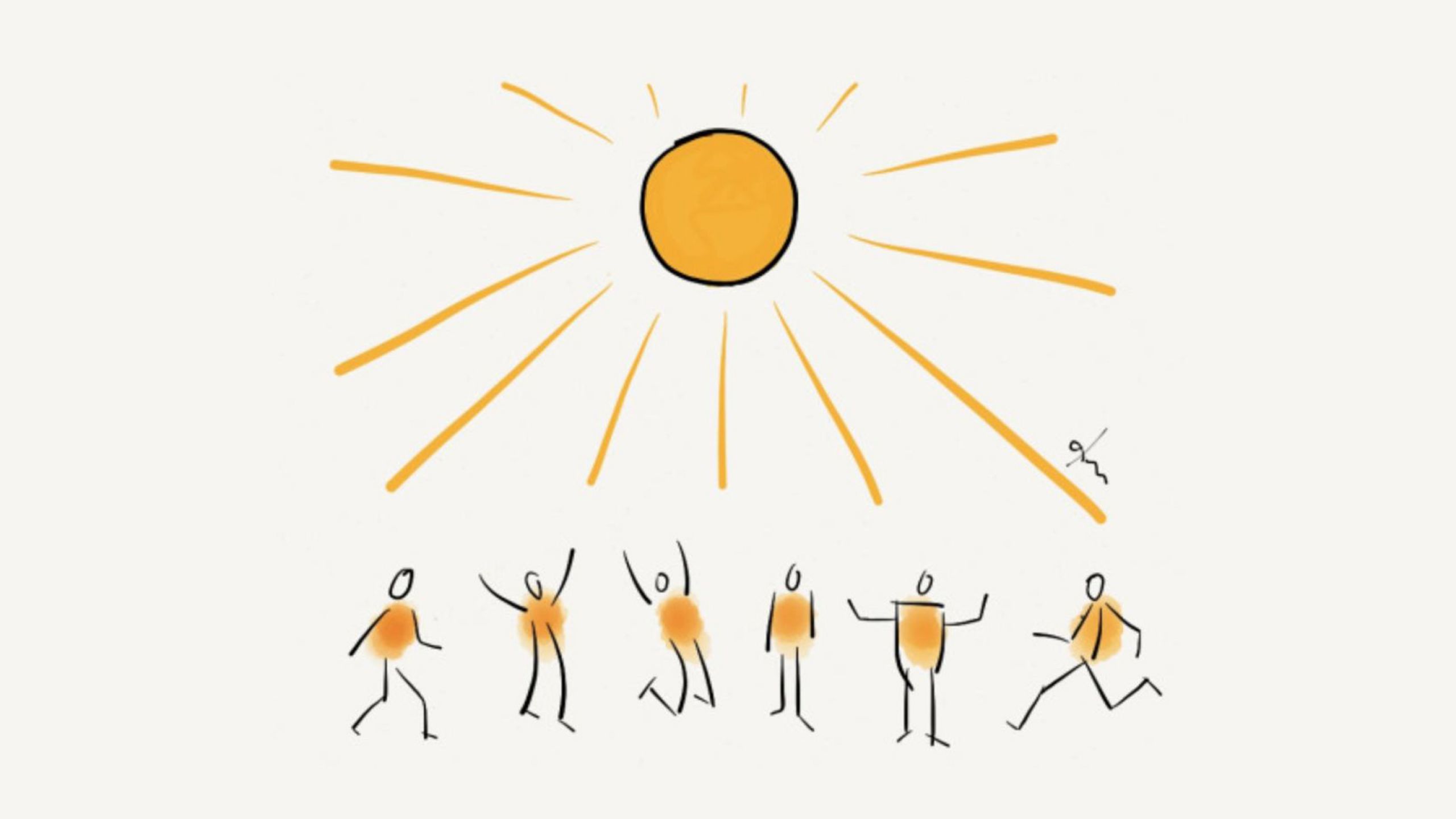 The Sunshine Sangha illustration by Doug McGill